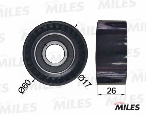 Belt Tensioner, V-ribbed belt (AG03015)