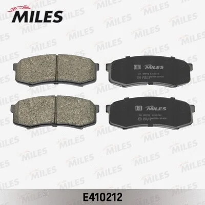 Brake Pad Set, disc brake (E410212)