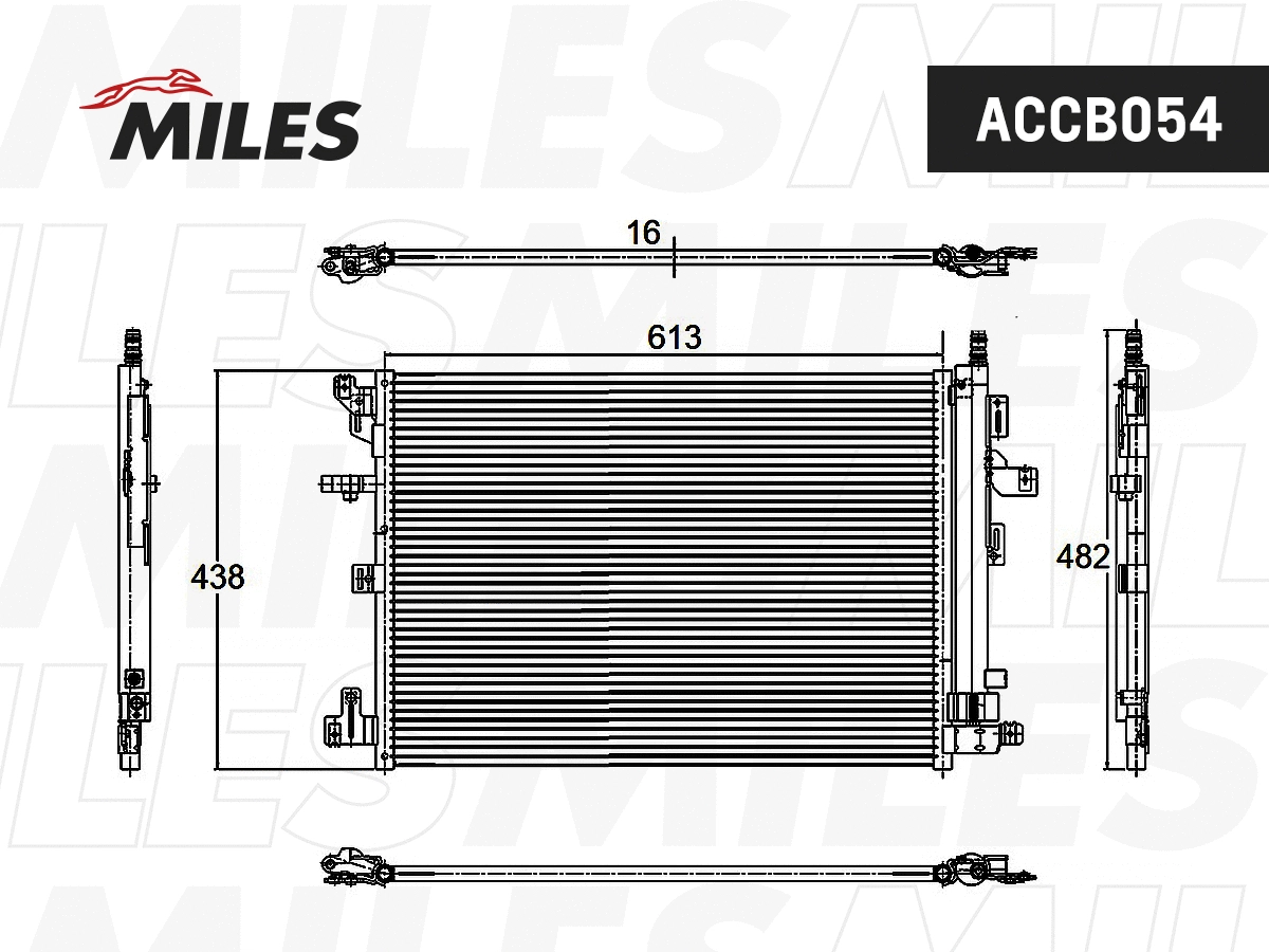 Condenser, air conditioning (ACCB054)