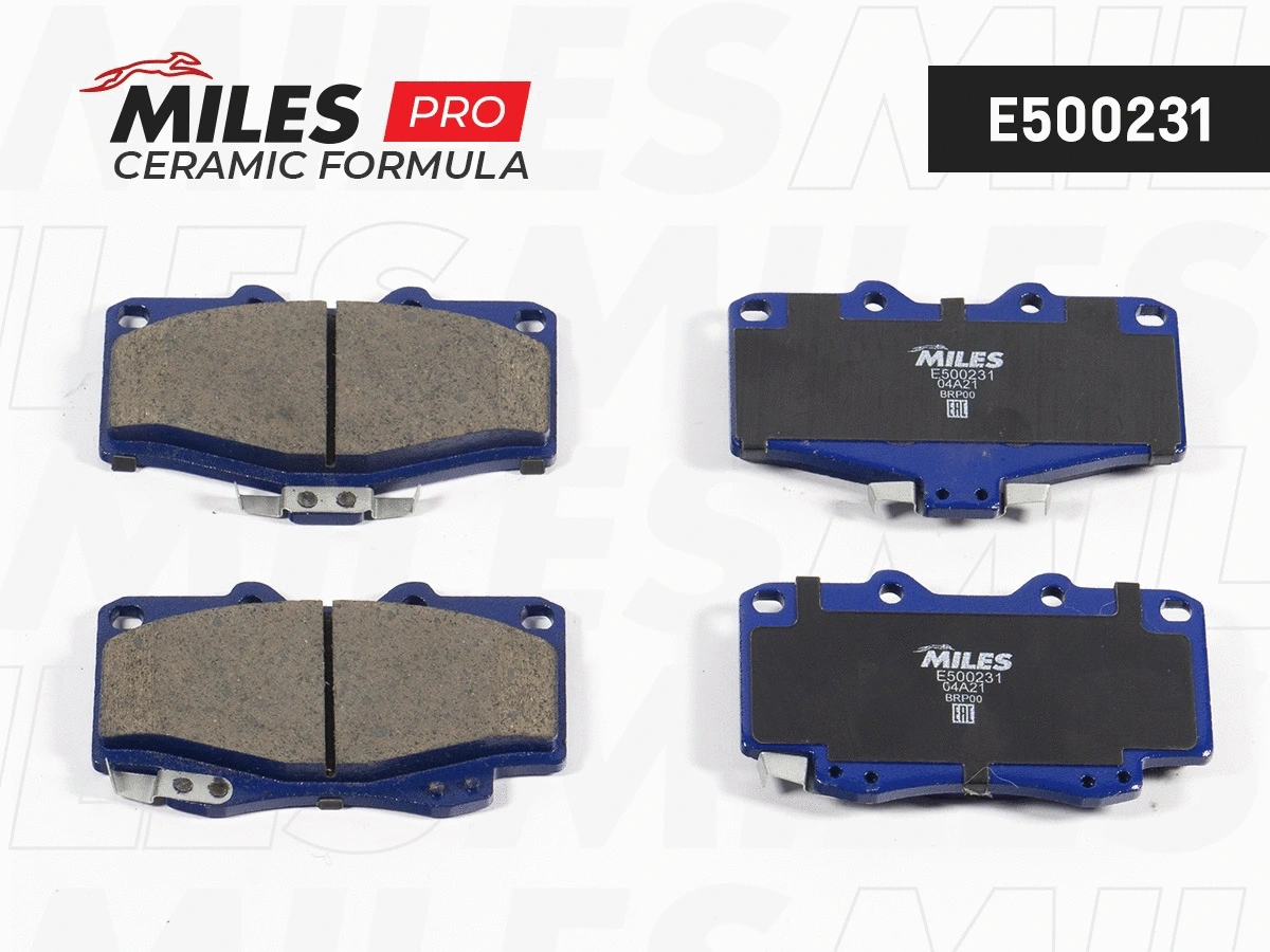 Brake Pad Set, disc brake (E500231)