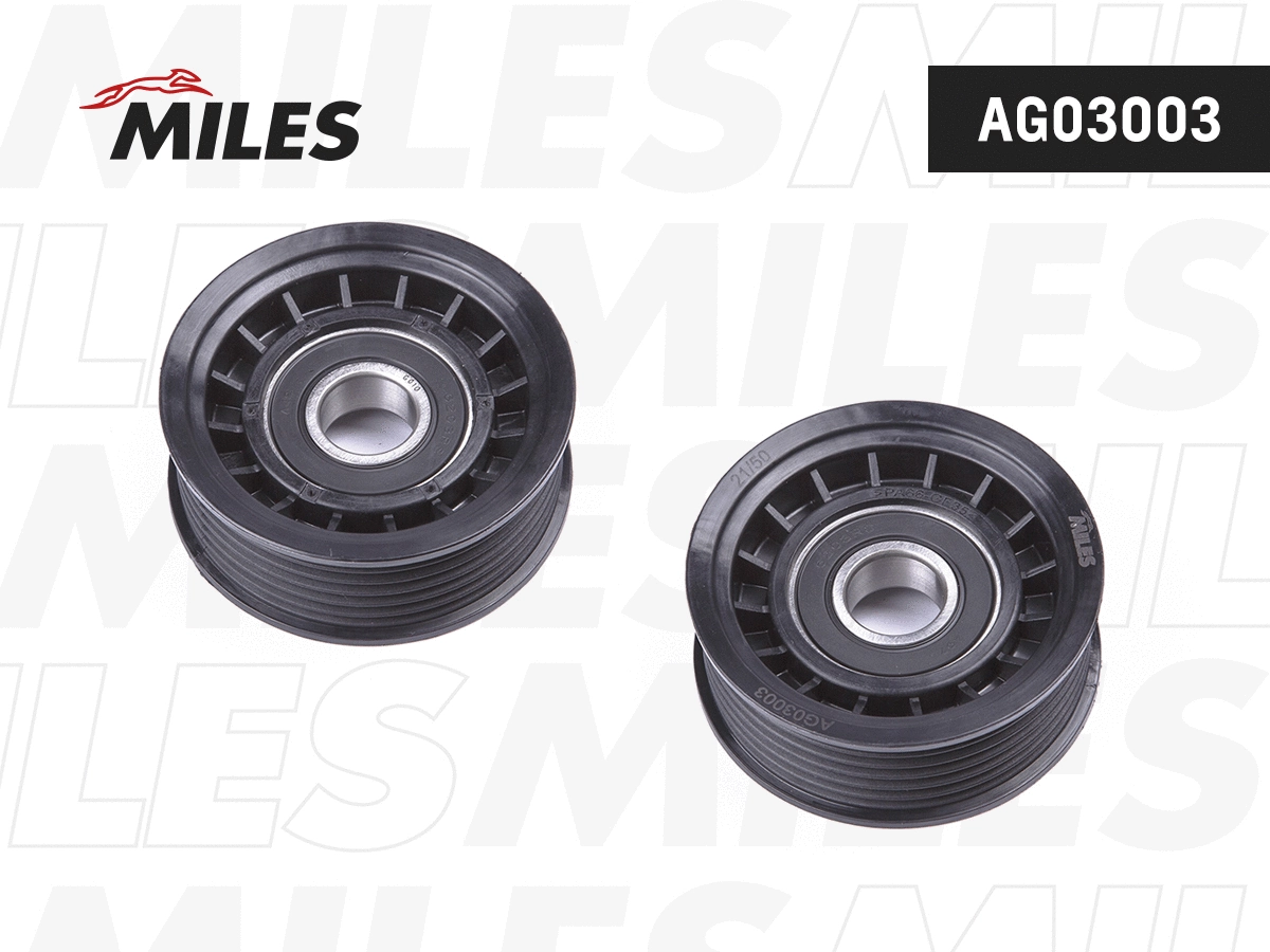 Deflection/Guide Pulley, V-ribbed belt (AG03003)