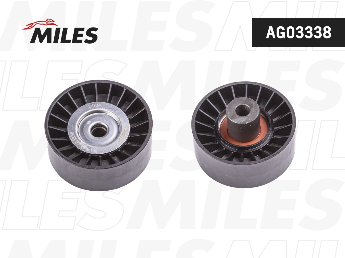 Deflection/Guide Pulley, V-ribbed belt (AG03338)