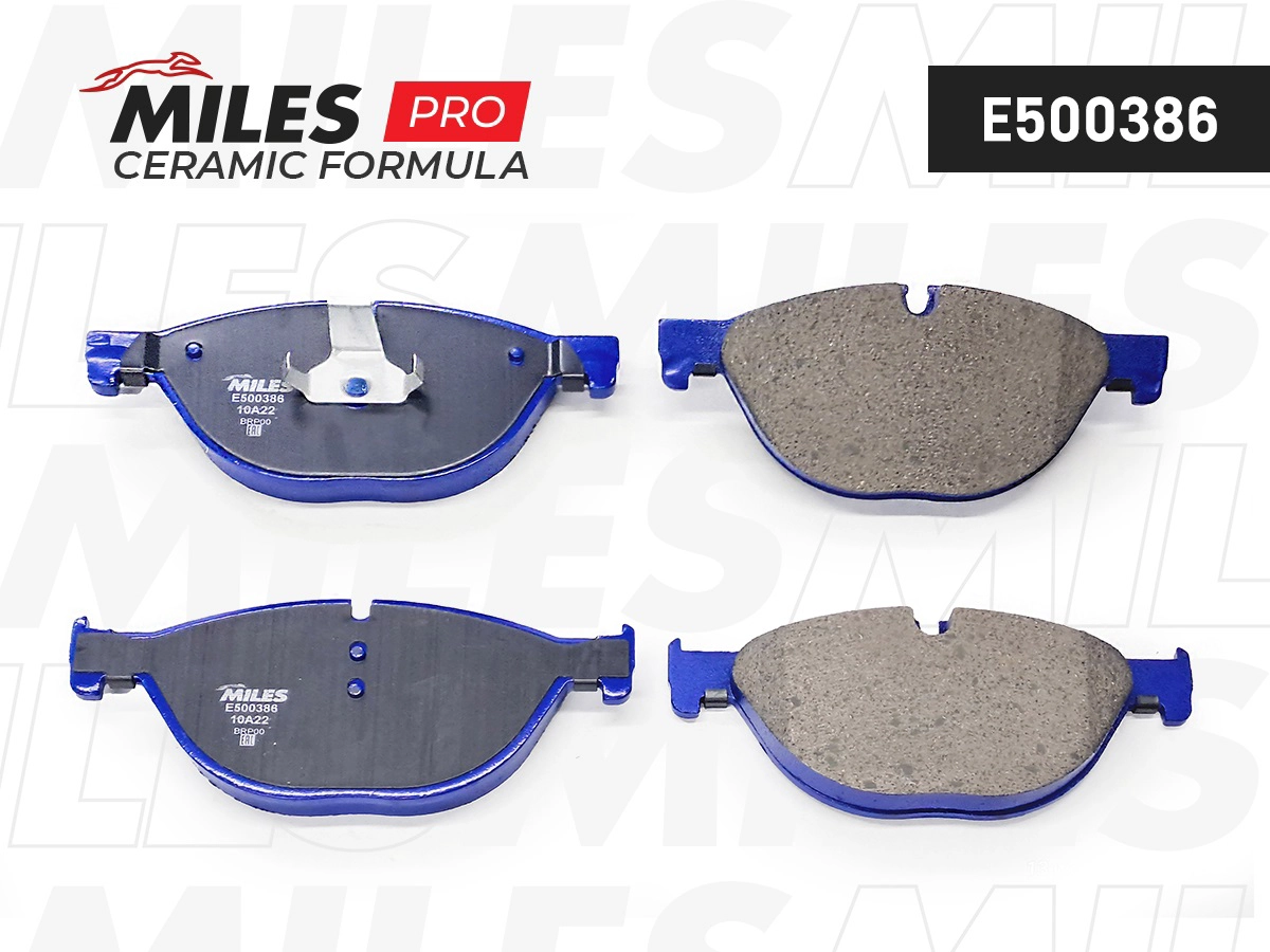 Brake Pad Set, disc brake (E500386)