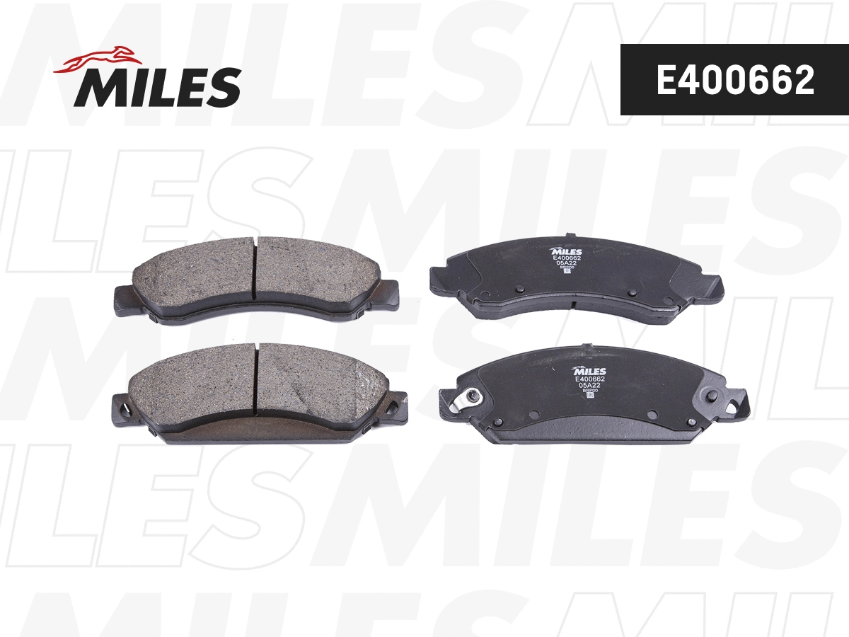 Brake Pad Set, disc brake (E400662)