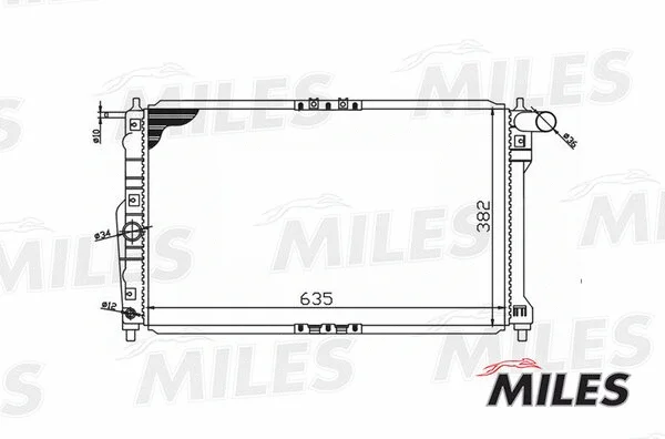 Radiator, engine cooling (ACRM001)