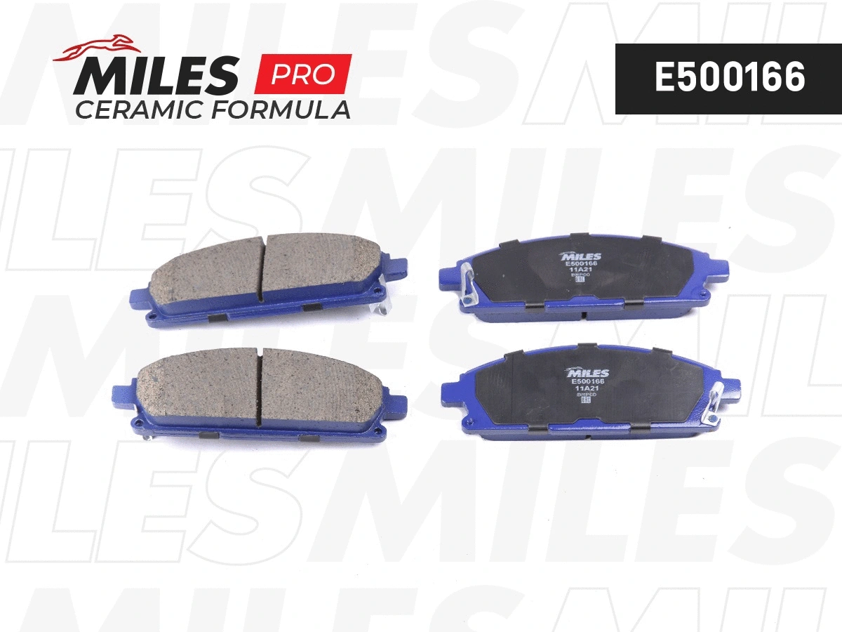 Brake Pad Set, disc brake (E500166)