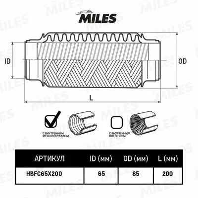 Corrugated Pipe, exhaust system