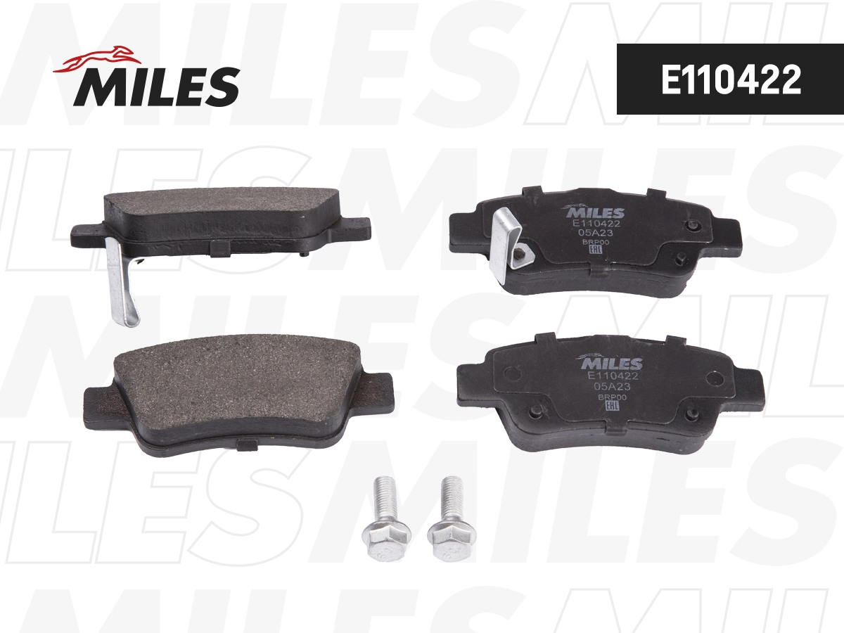 Brake Pad Set, disc brake (E110422)