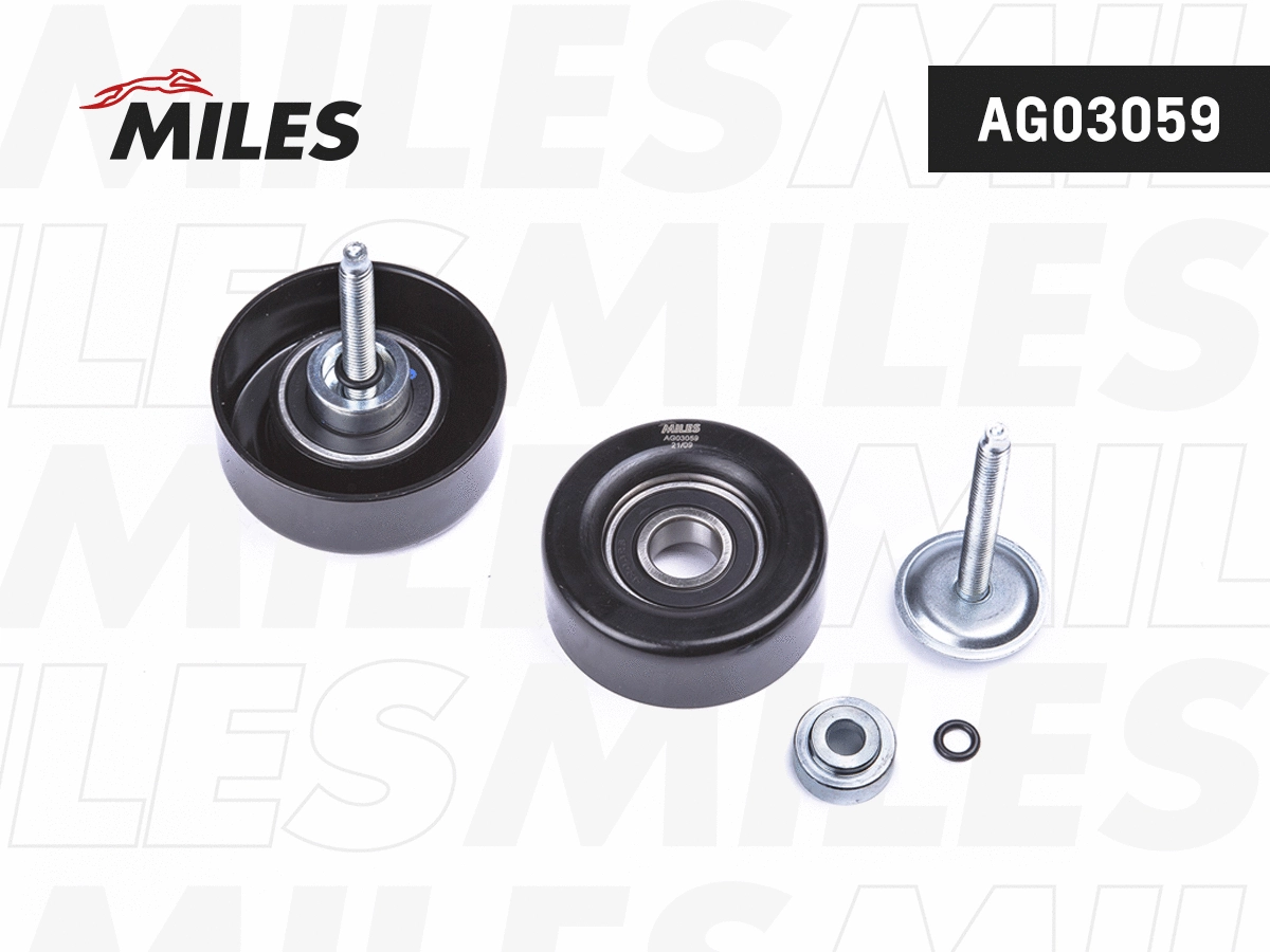 Deflection/Guide Pulley, V-ribbed belt (AG03059)