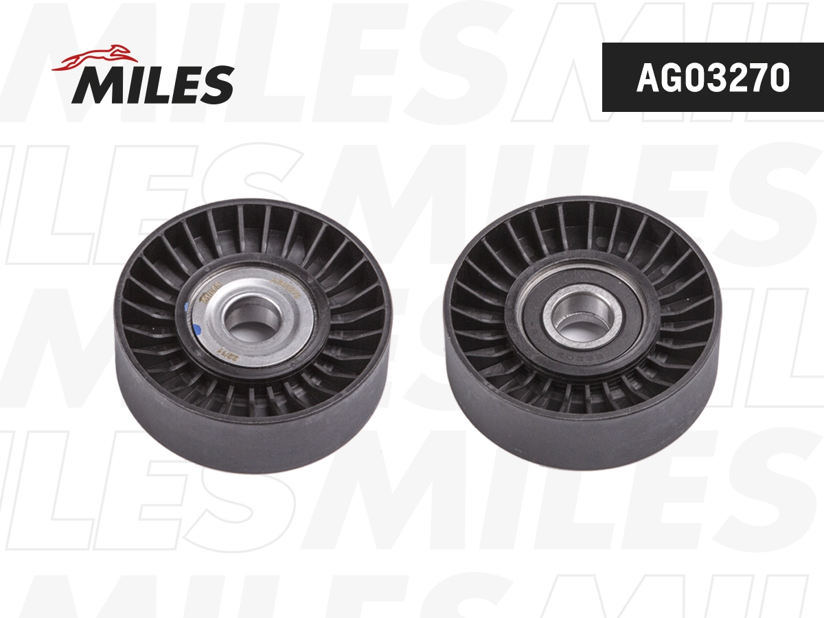 Deflection/Guide Pulley, V-ribbed belt (AG03270)