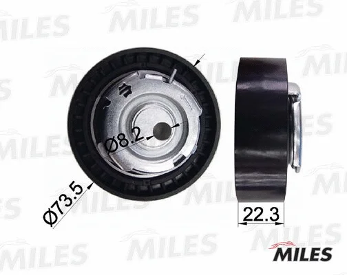 Tensioner Pulley, timing belt (AG02005)