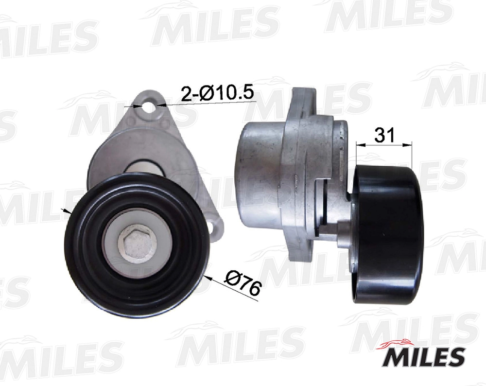 Belt Tensioner, V-ribbed belt