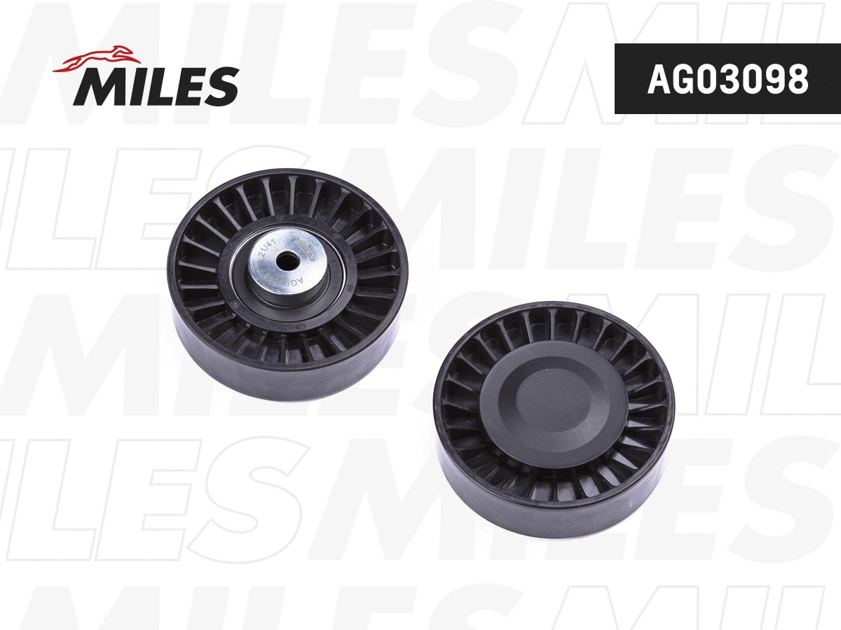 Deflection/Guide Pulley, V-ribbed belt (AG03098)