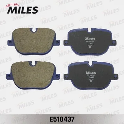 Brake Pad Set, disc brake (E510437)