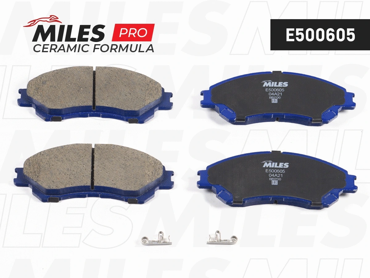 Brake Pad Set, disc brake (E500605)