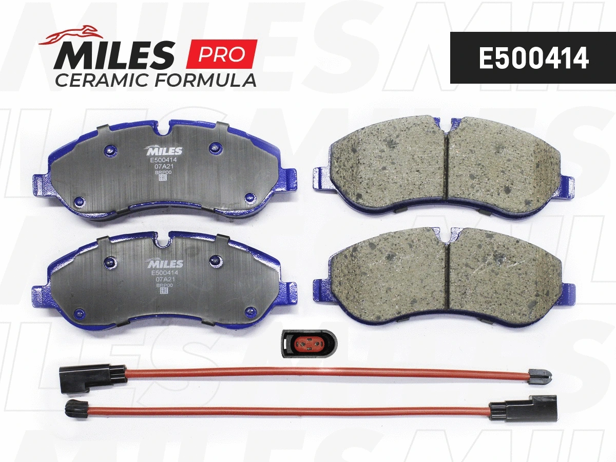 Brake Pad Set, disc brake (E500414)