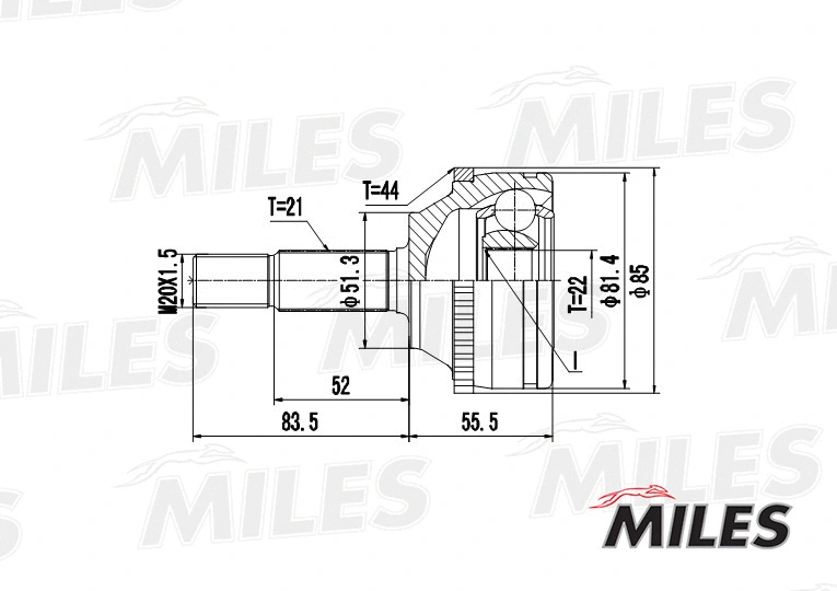 Joint Kit, drive shaft (GA20397)