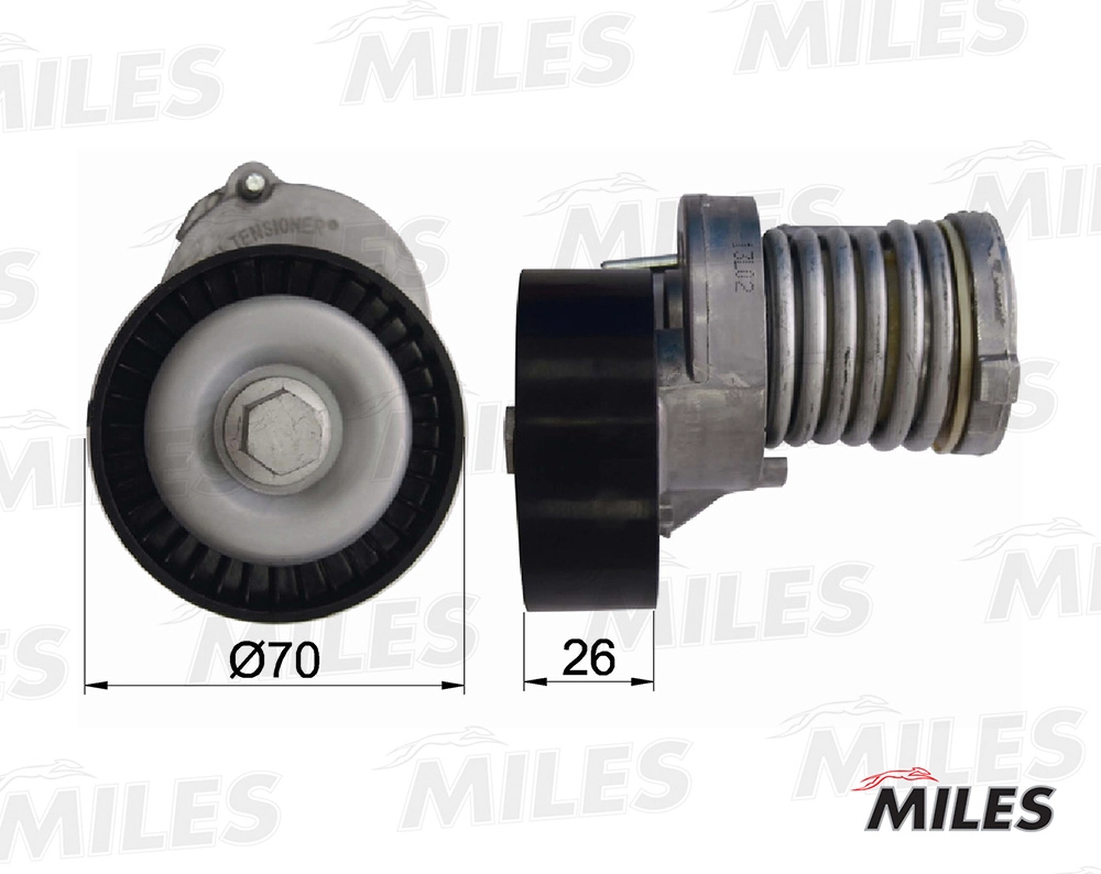 Tensioner Lever, V-ribbed belt