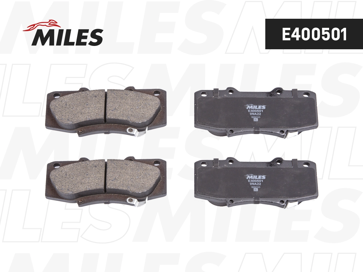 Brake Pad Set, disc brake (E400501)