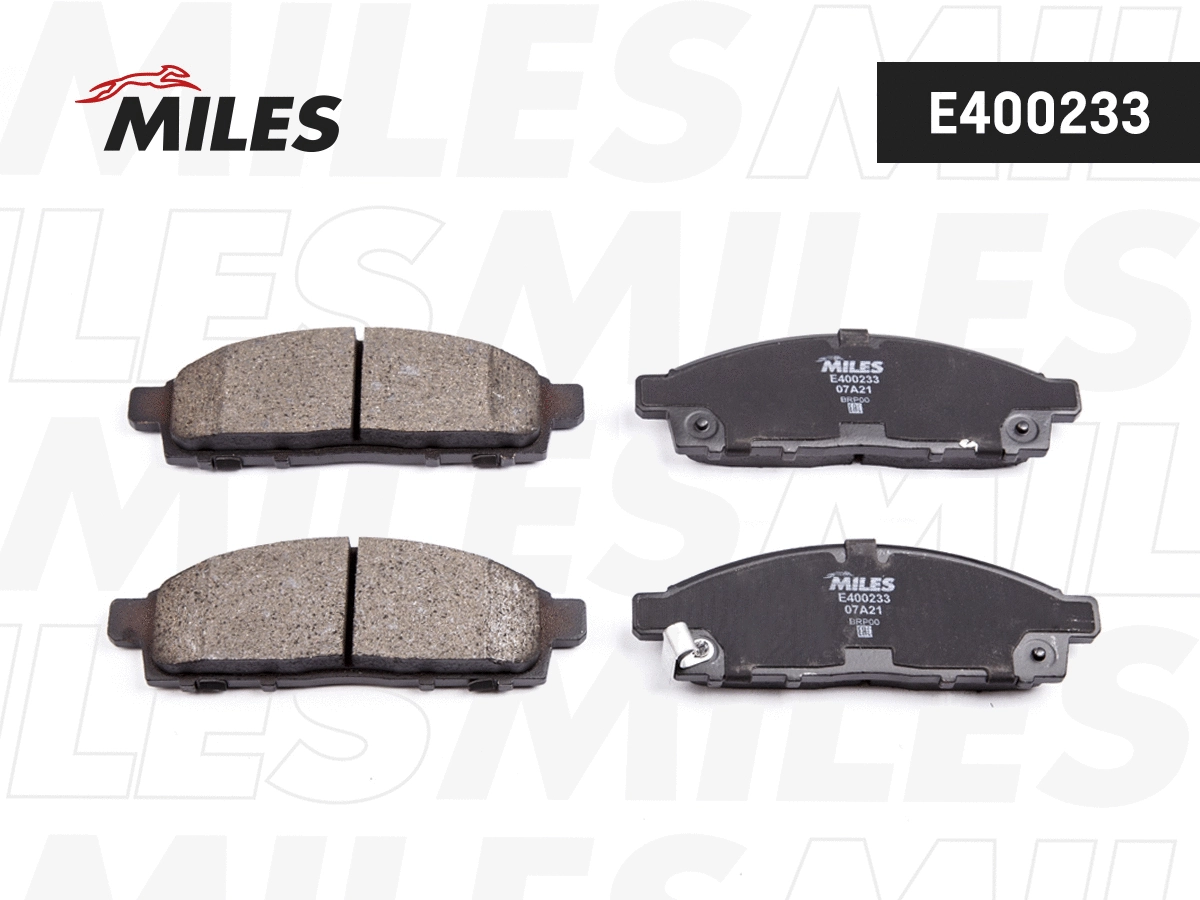 Brake Pad Set, disc brake (E400233)