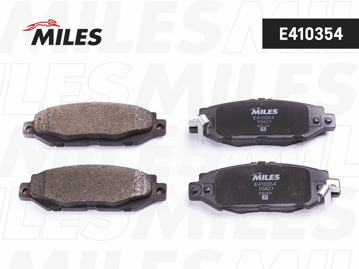Brake Pad Set, disc brake (E410354)