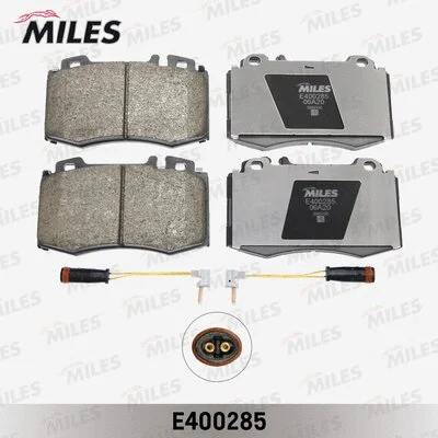 Brake Pad Set, disc brake (E400285)