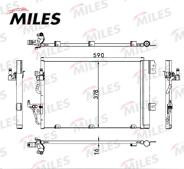 Condenser, air conditioning