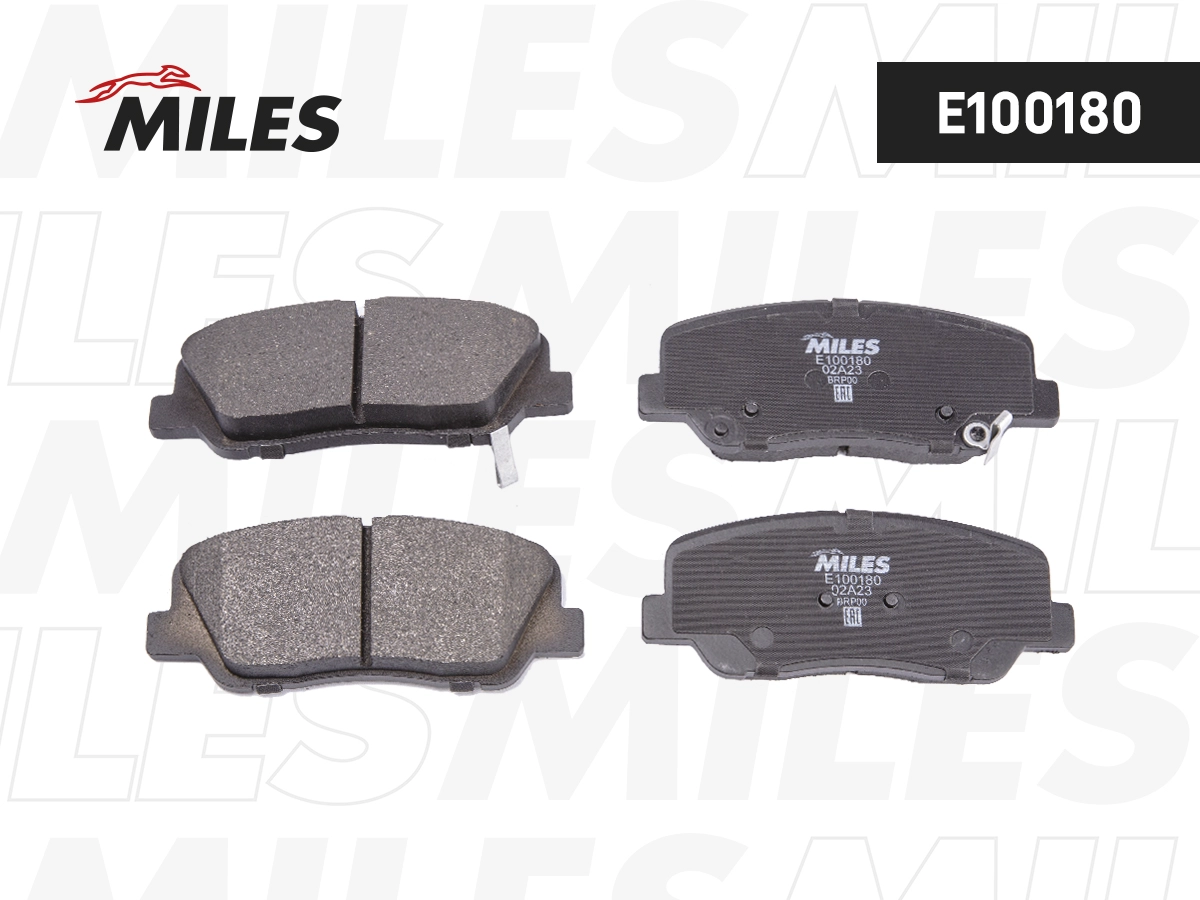 Brake Pad Set, disc brake (E100180)