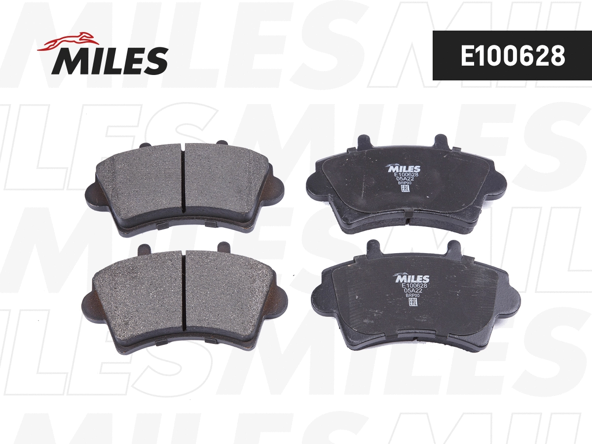 Brake Pad Set, disc brake (E100628)