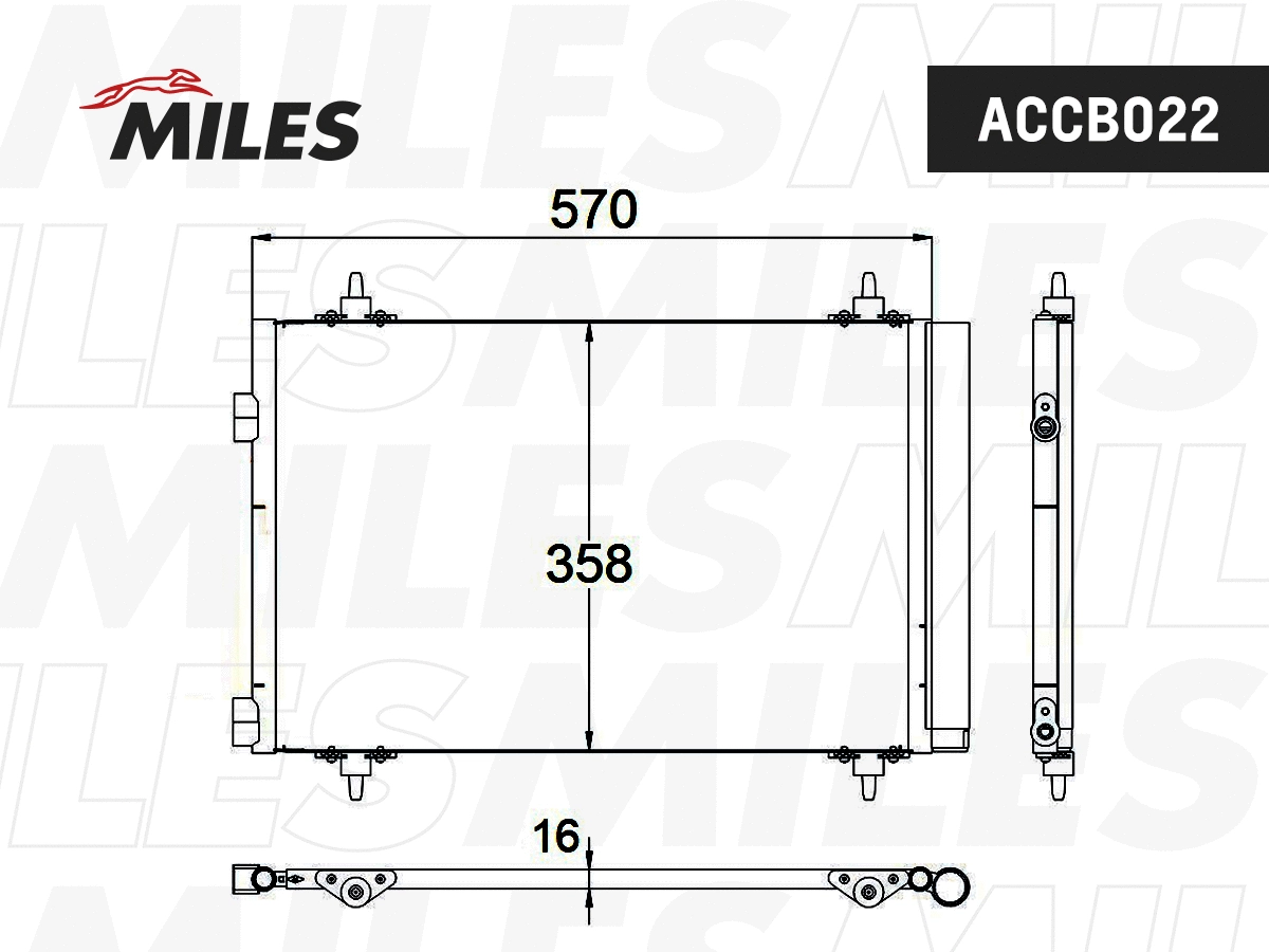 Condenser, air conditioning