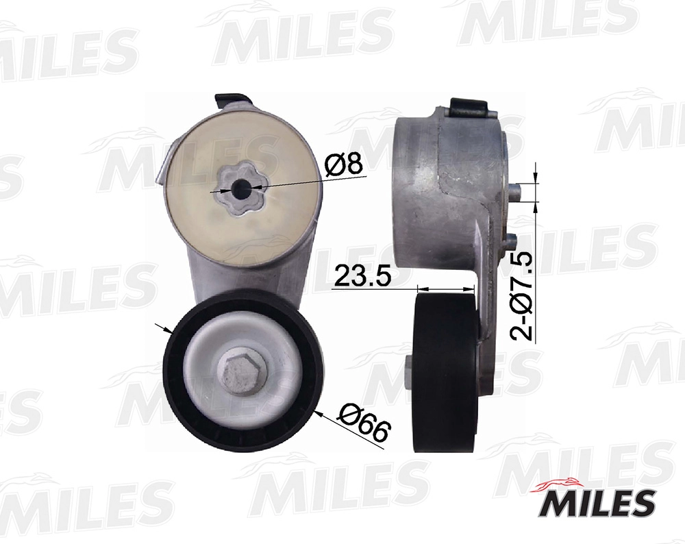 Tensioner Lever, V-ribbed belt