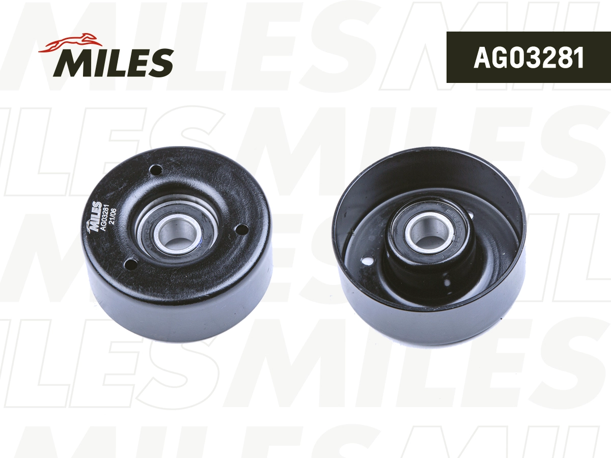 Tensioner Pulley, V-ribbed belt (AG03281)
