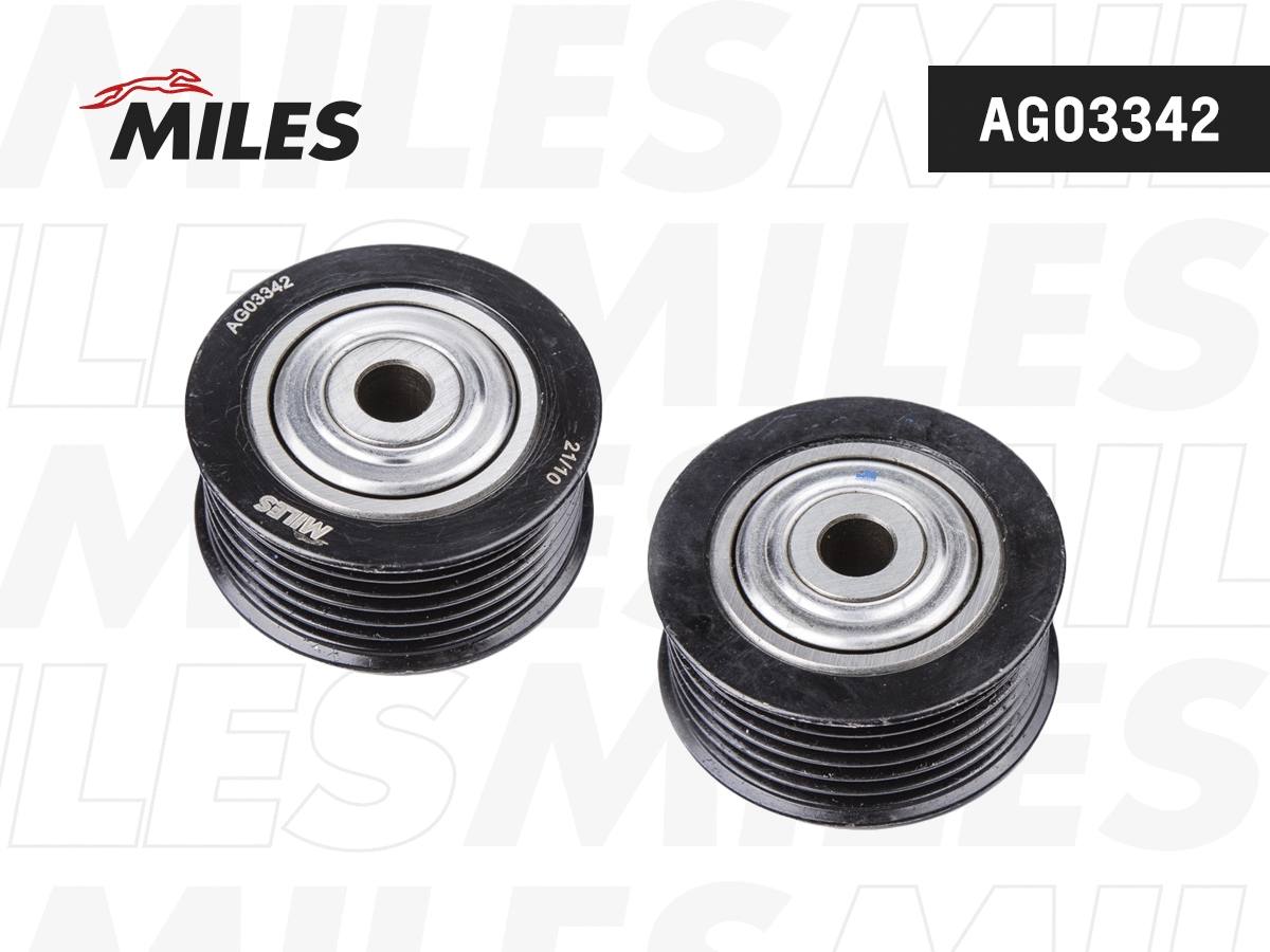 Deflection/Guide Pulley, V-ribbed belt (AG03342)