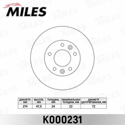Brake Disc (K000231)