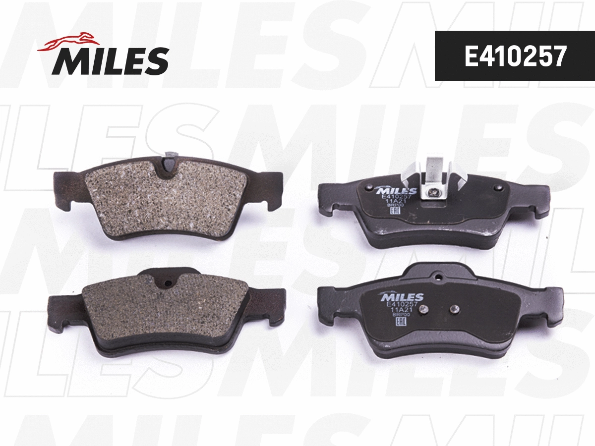 Brake Pad Set, disc brake (E410257)