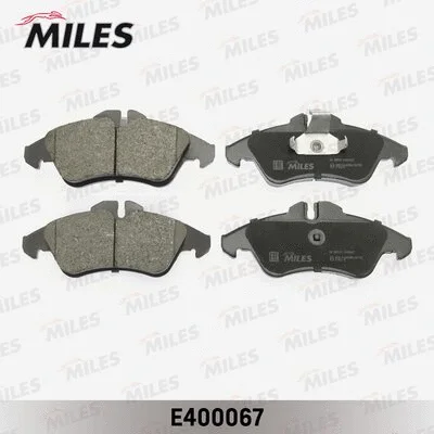 Brake Pad Set, disc brake (E400067)