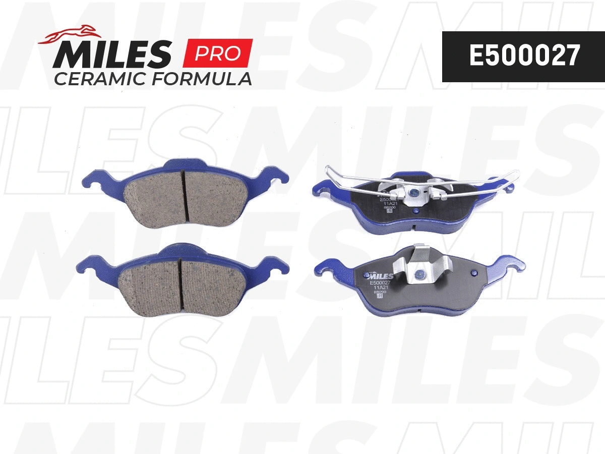 Brake Pad Set, disc brake (E500027)