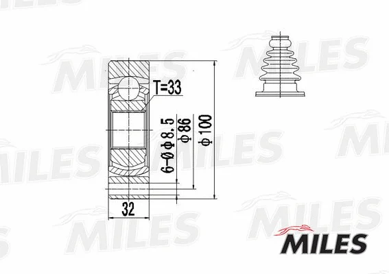 Joint Kit, drive shaft