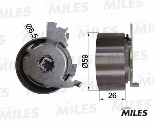 Tensioner Pulley, timing belt (AG02062)