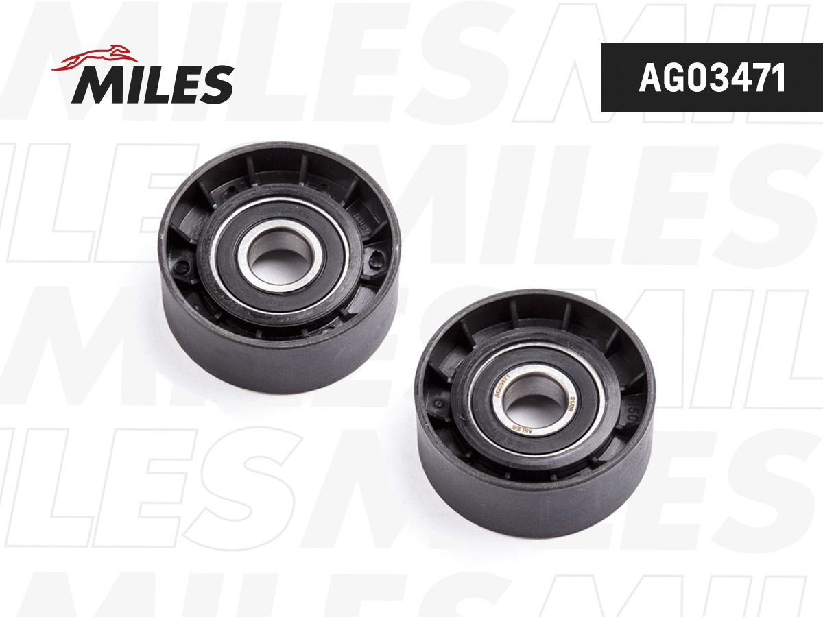 Deflection/Guide Pulley, V-ribbed belt (AG03471)