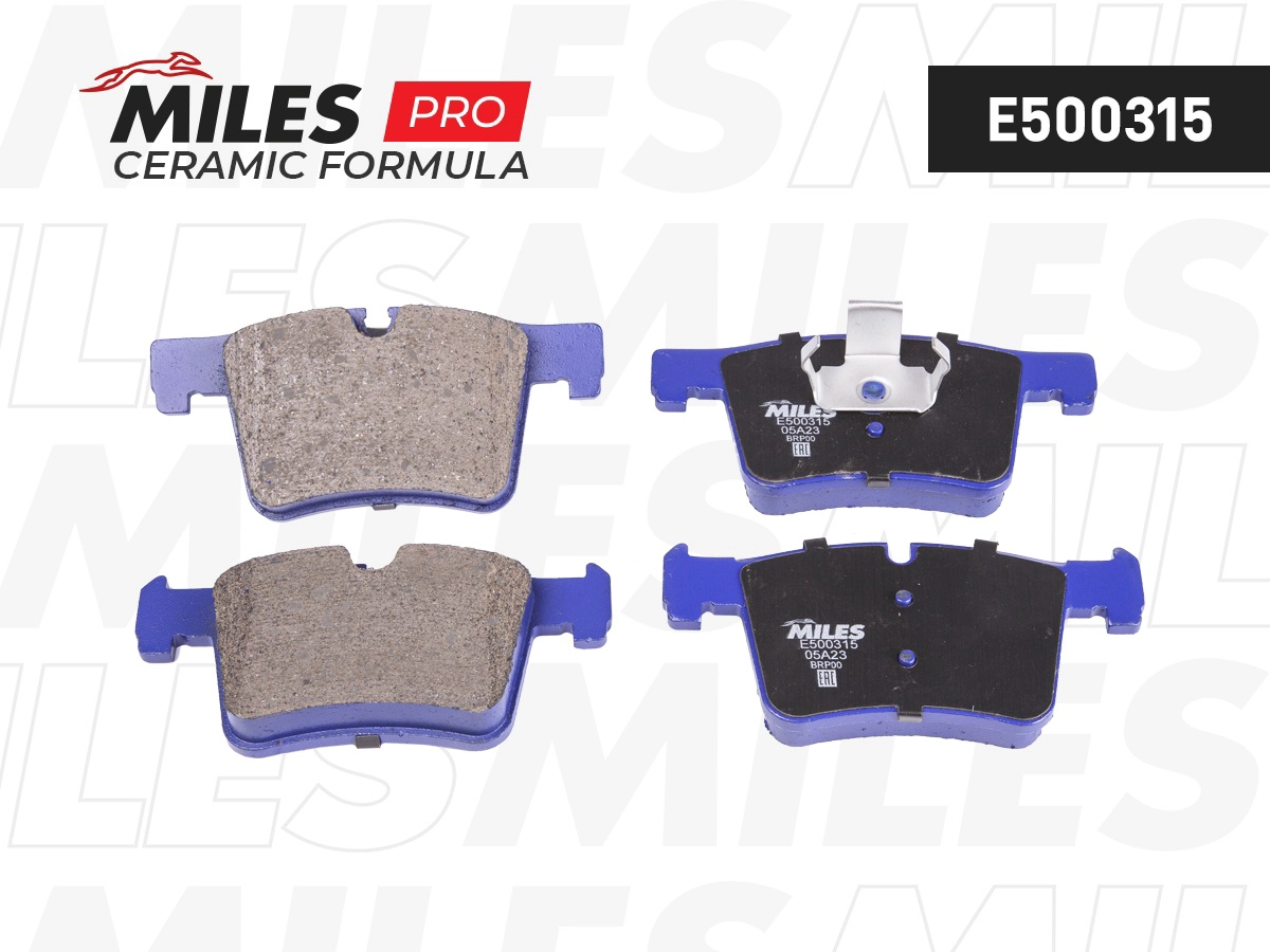 Brake Pad Set, disc brake (E500315)