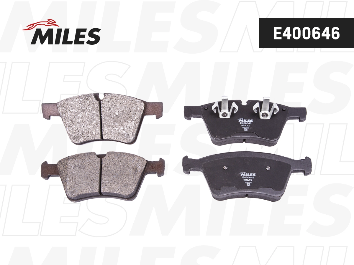 Brake Pad Set, disc brake (E400646)