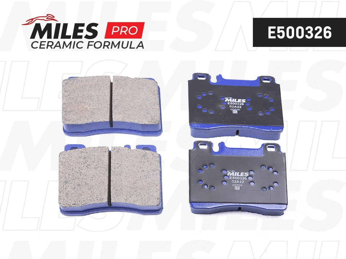 Brake Pad Set, disc brake (E500326)