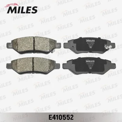 Brake Pad Set, disc brake (E410552)