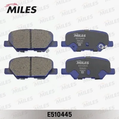 Brake Pad Set, disc brake (E510445)