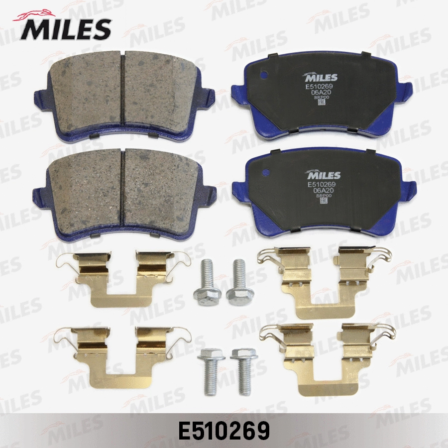 Brake Pad Set, disc brake (E510269)