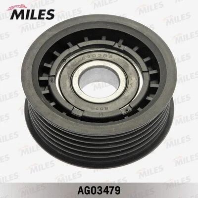 Deflection/Guide Pulley, V-ribbed belt