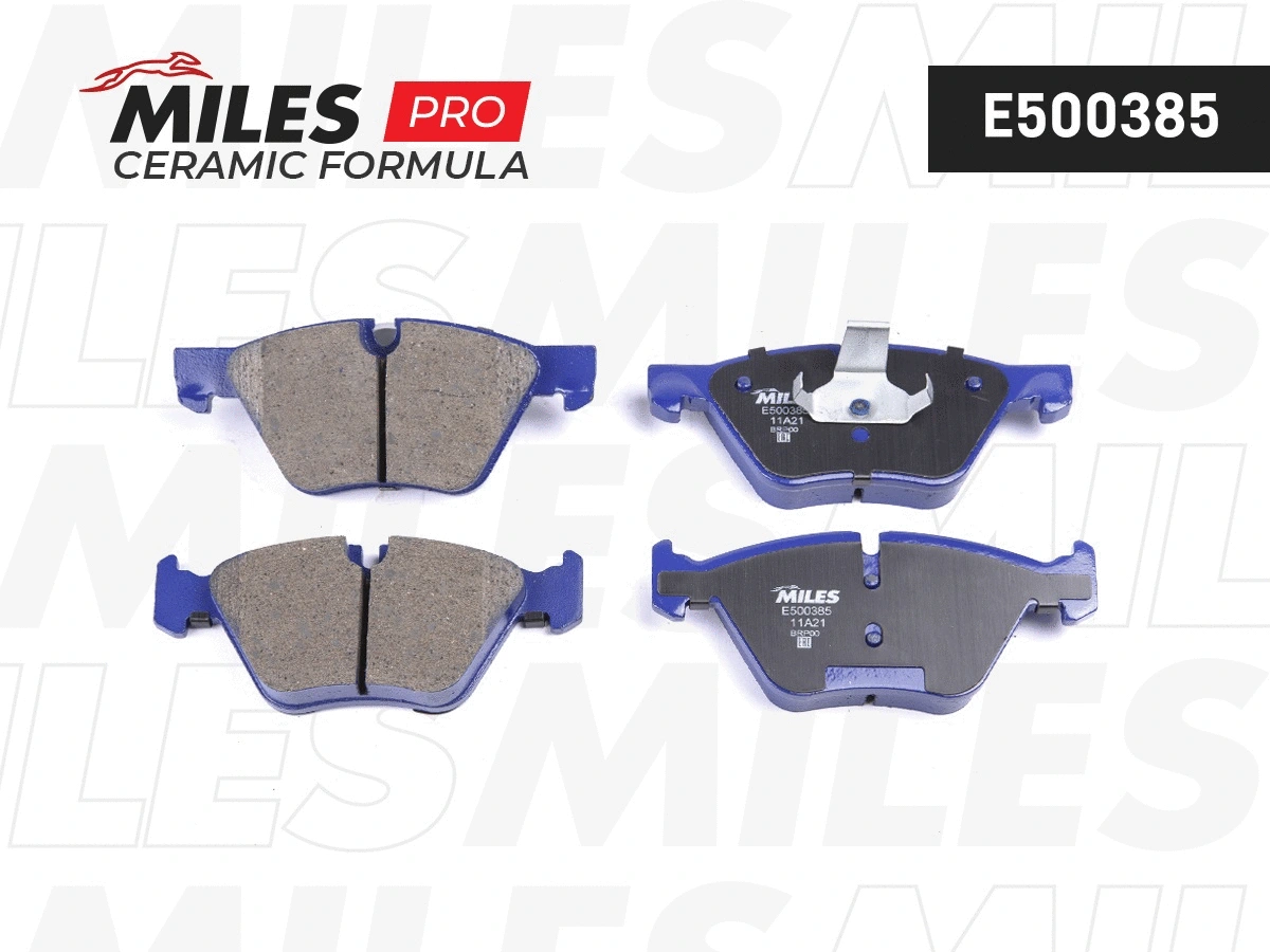 Brake Pad Set, disc brake (E500385)