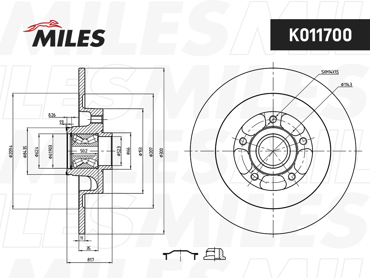 Brake Disc (K011700)