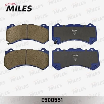 Brake Pad Set, disc brake (E500551)
